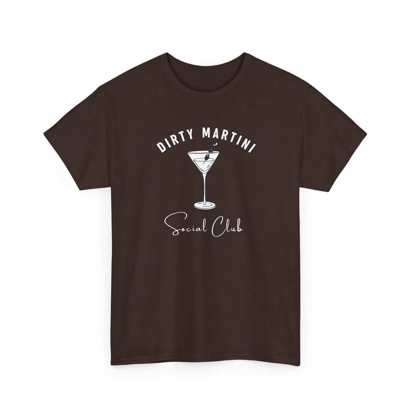 Dirty Martini Social Club Tee-Books + Sips Merch