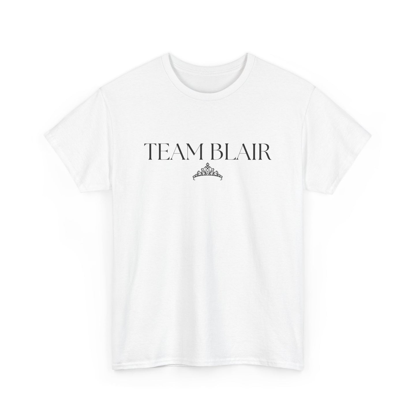 Team Blair Queen B Cotton Tee-Gossip Girl & Pop Culture Apparel