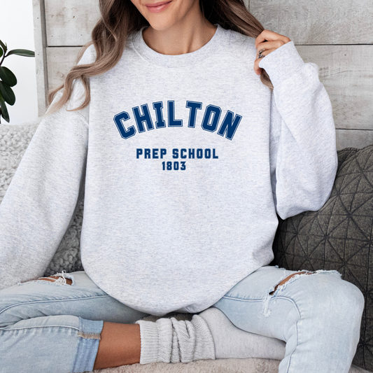 Chilton Prep Est. 1803 Crewneck Sweatshirt-Gilmore Girls Apparel