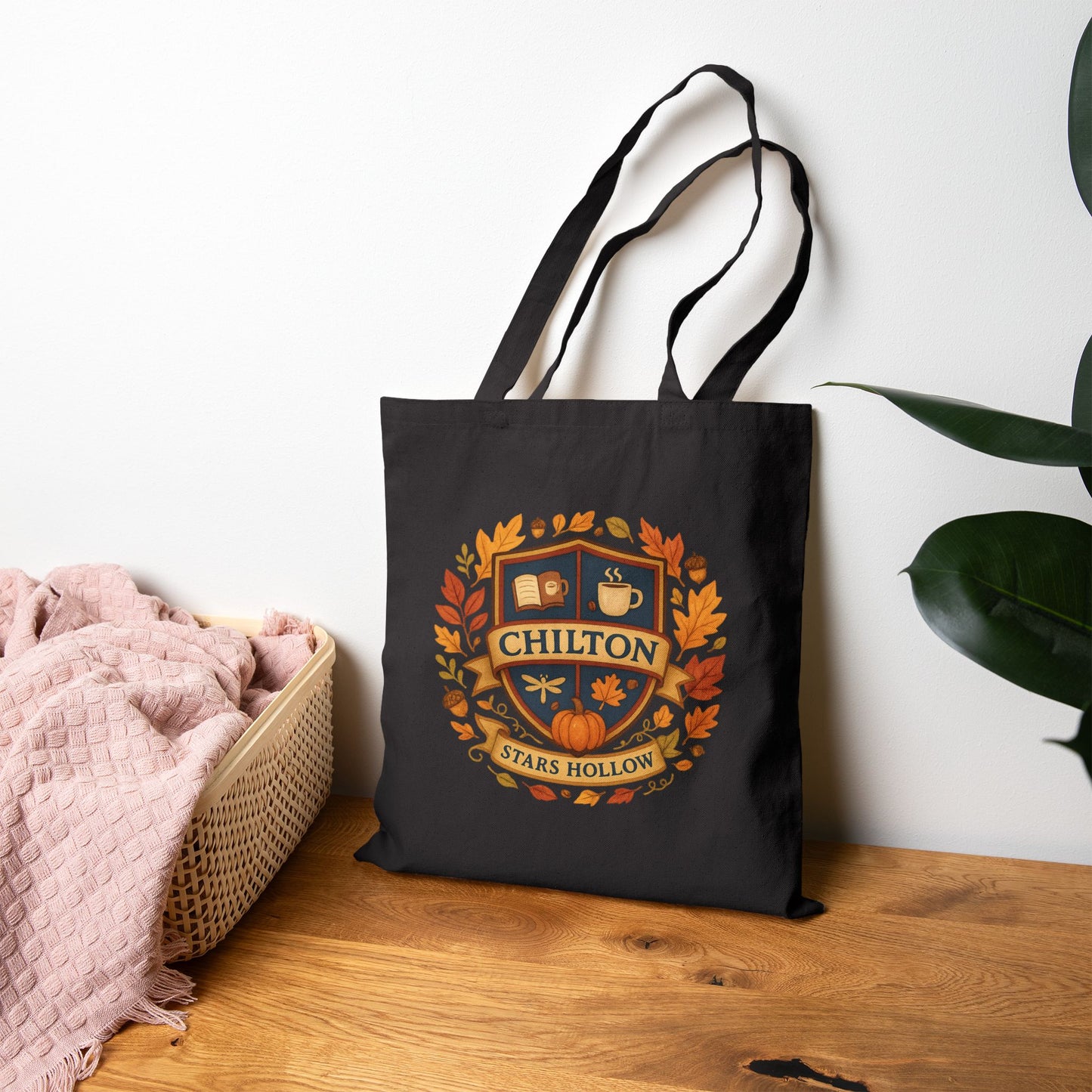 Chilton Fall Tote Bag | Gilmore Girls Rory Gilmore Book Tote