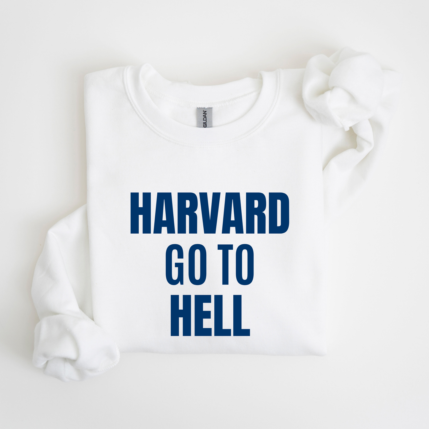 Harvard Go to Hell Crewneck Sweatshirt-Gilmore Girls Emily Gilmore