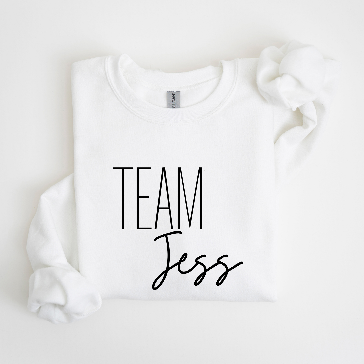 Team Jess Crewneck Sweatshirt-Cozy Gilmore Girls Apparel