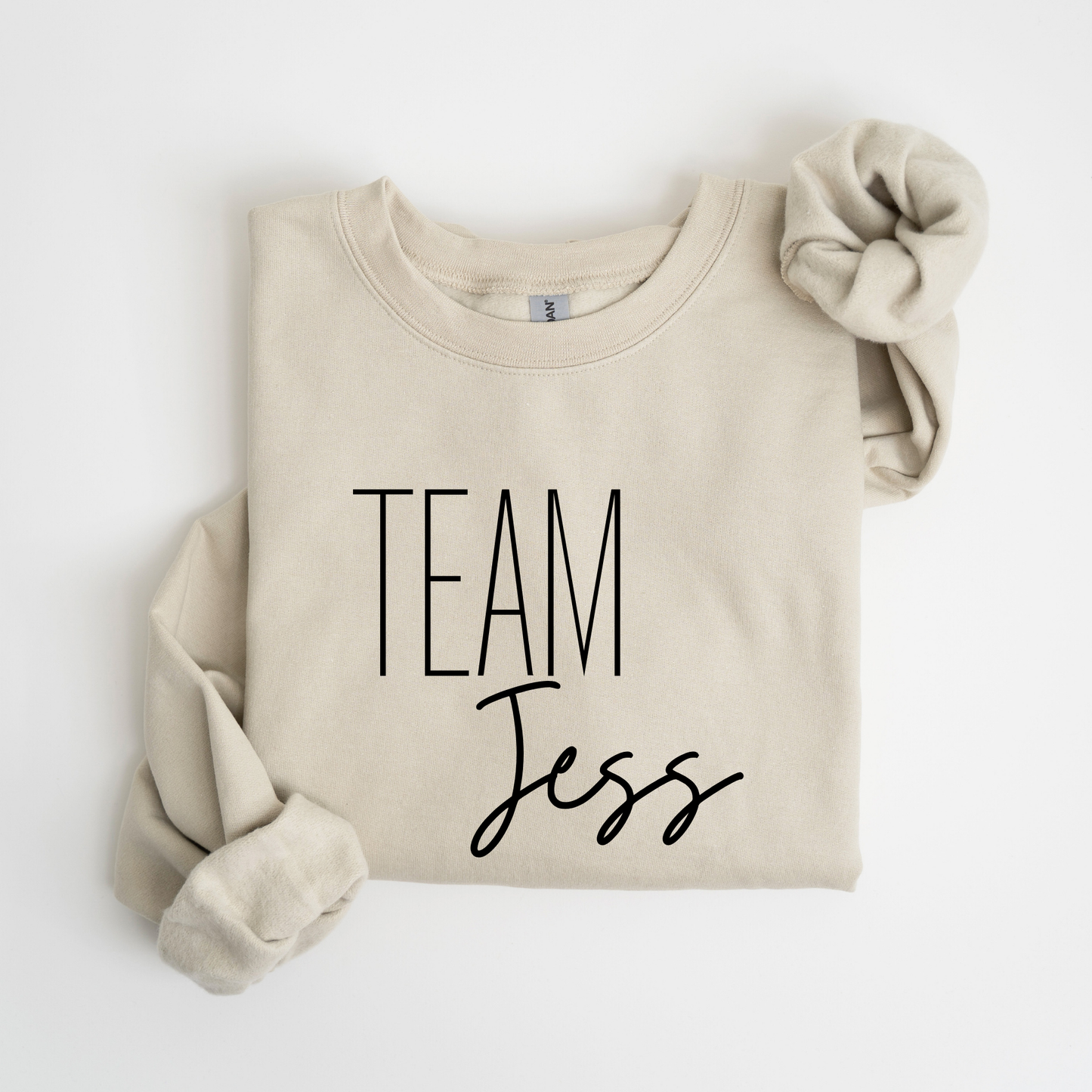 Team Jess Crewneck Sweatshirt-Cozy Gilmore Girls Apparel