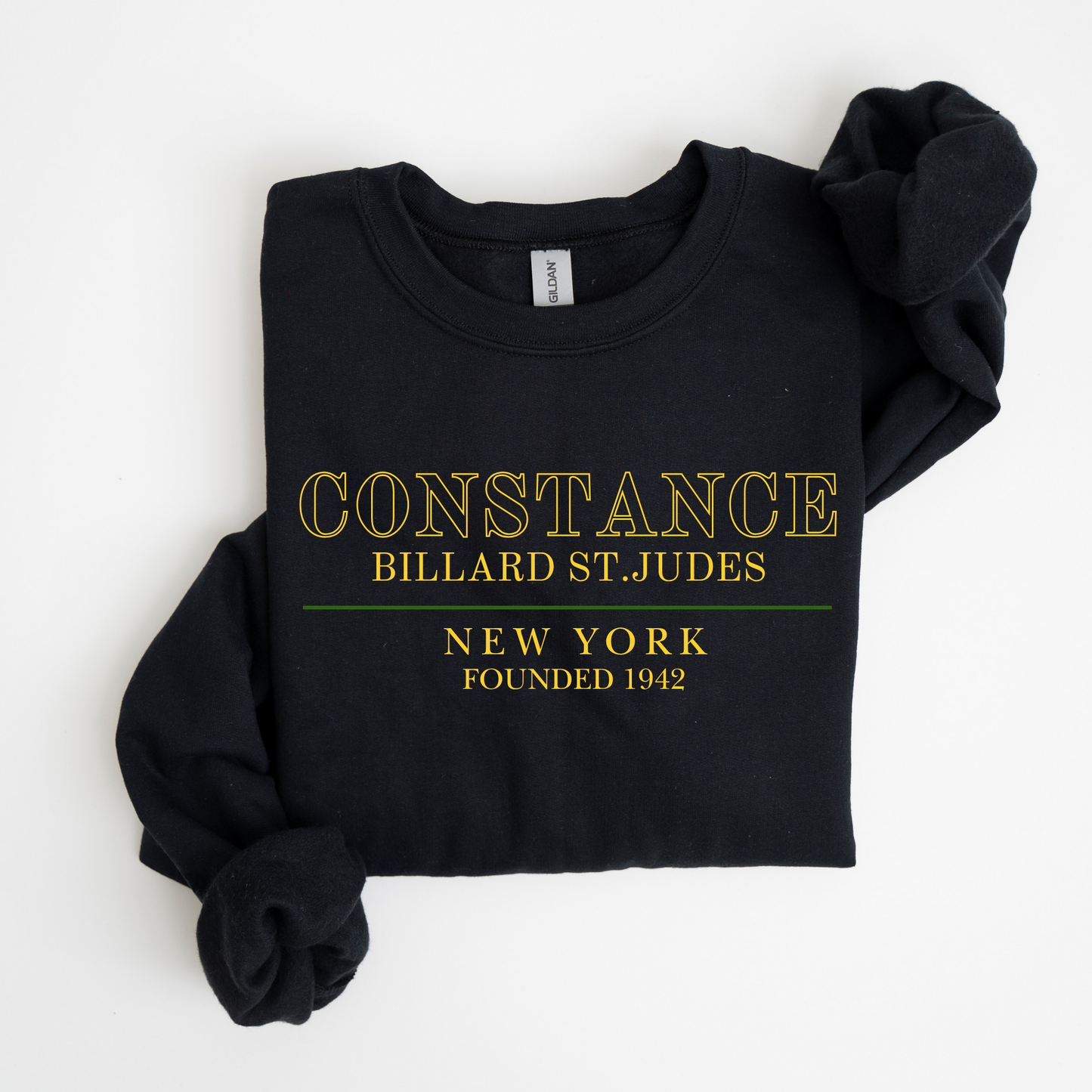 NYC Constance Billard St. Judes-Vintage Style Crewneck Sweatshirt