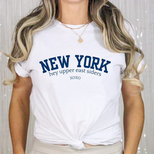 NYC Upper East Siders XOXO-Chic Gossip Girl T-Shirt