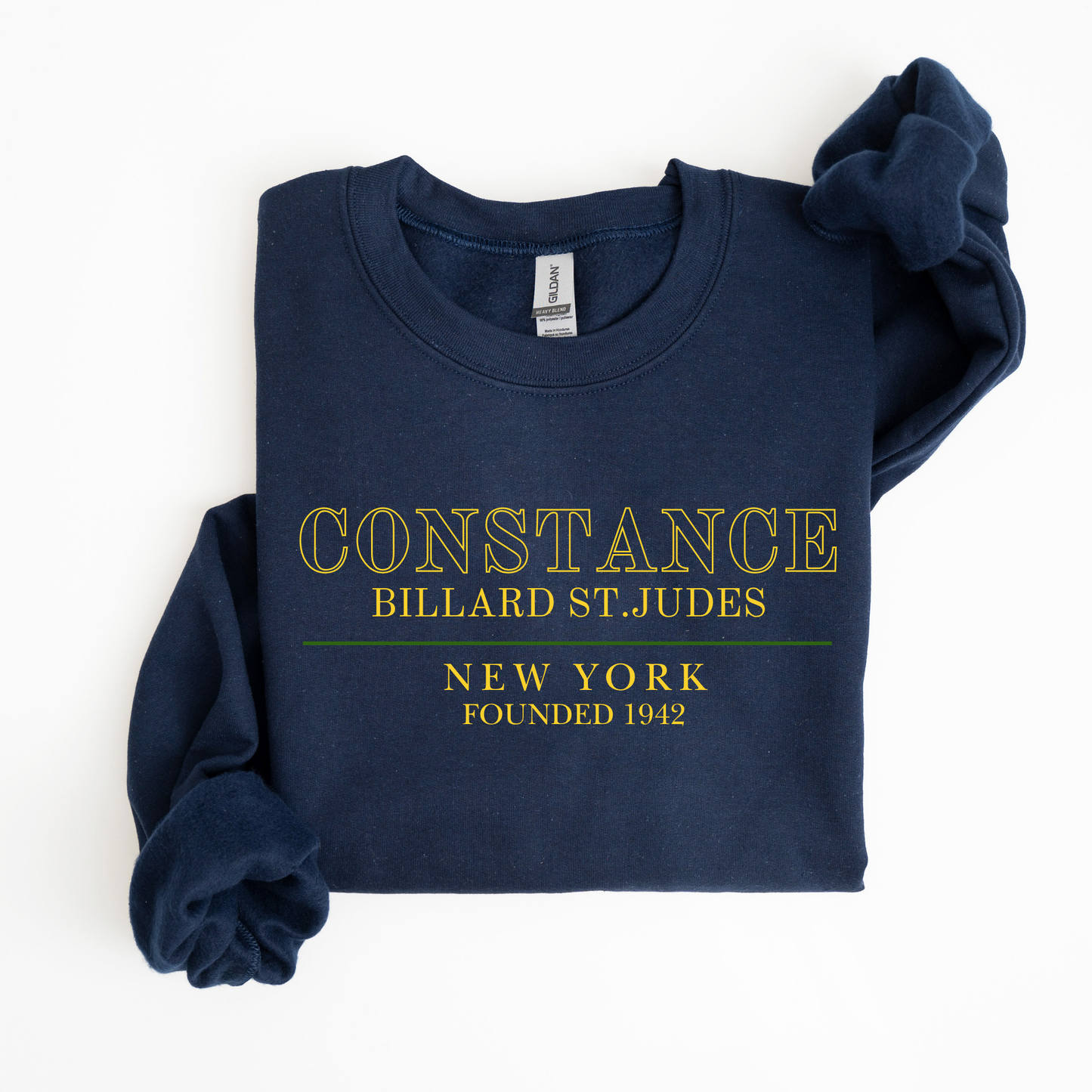 NYC Constance Billard St. Judes-Vintage Style Crewneck Sweatshirt