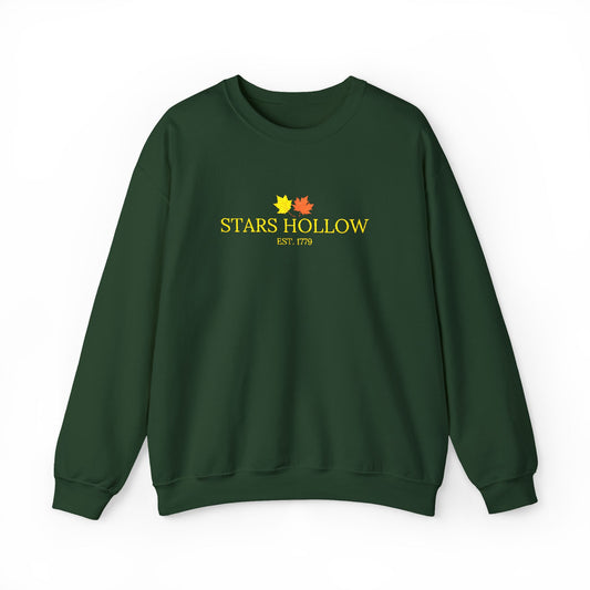 Stars Hollow Fall Embroidered Crewneck Sweatshirt