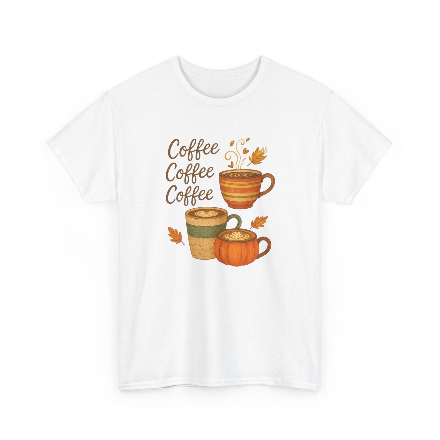 Coffee, Coffee, Coffee Tee Cozy Autumn T-Shirt-Gilmore Girls Tee