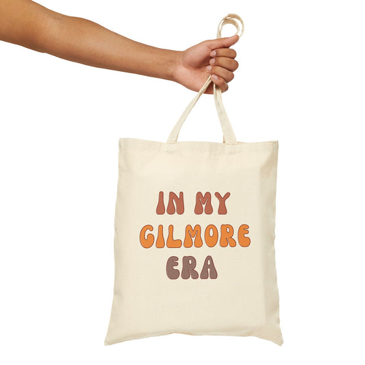 In my Gilmore Era Cotton Canvas-GG Tote Bag