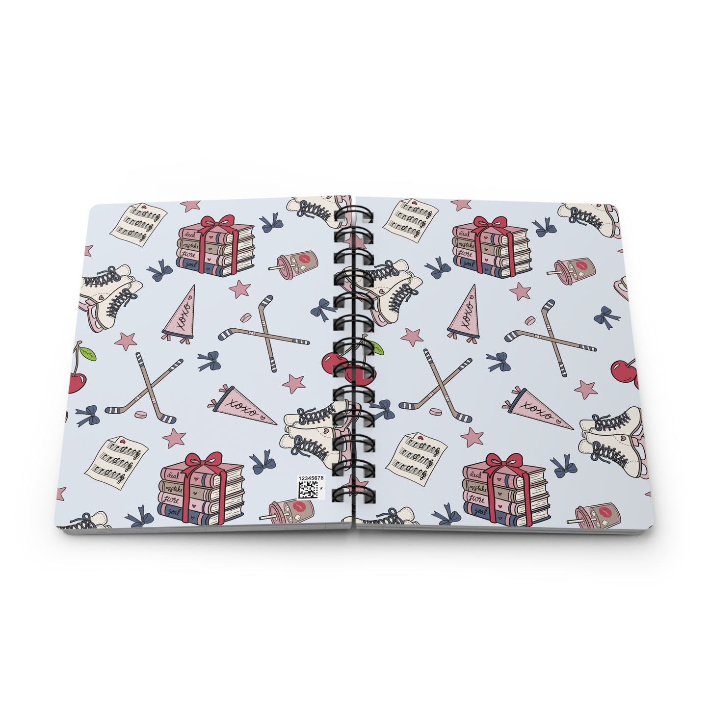Hockey Romance Notebook