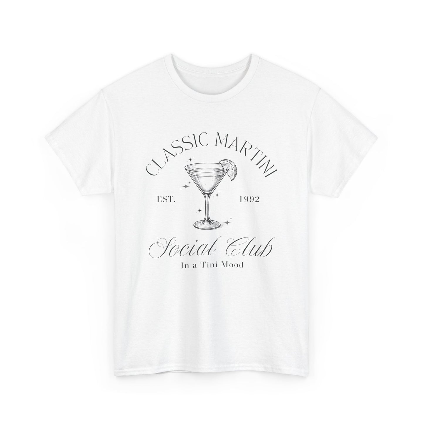 It's Tini' Time-Classic Martini Social Club T-Shirt