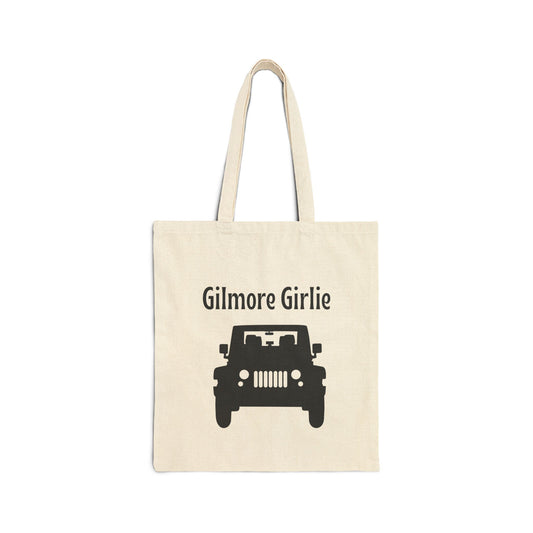 Gilmore Girlie Canvas Tote Bag/Jeep Vibes On the Go-Gilmore Girls Accessories