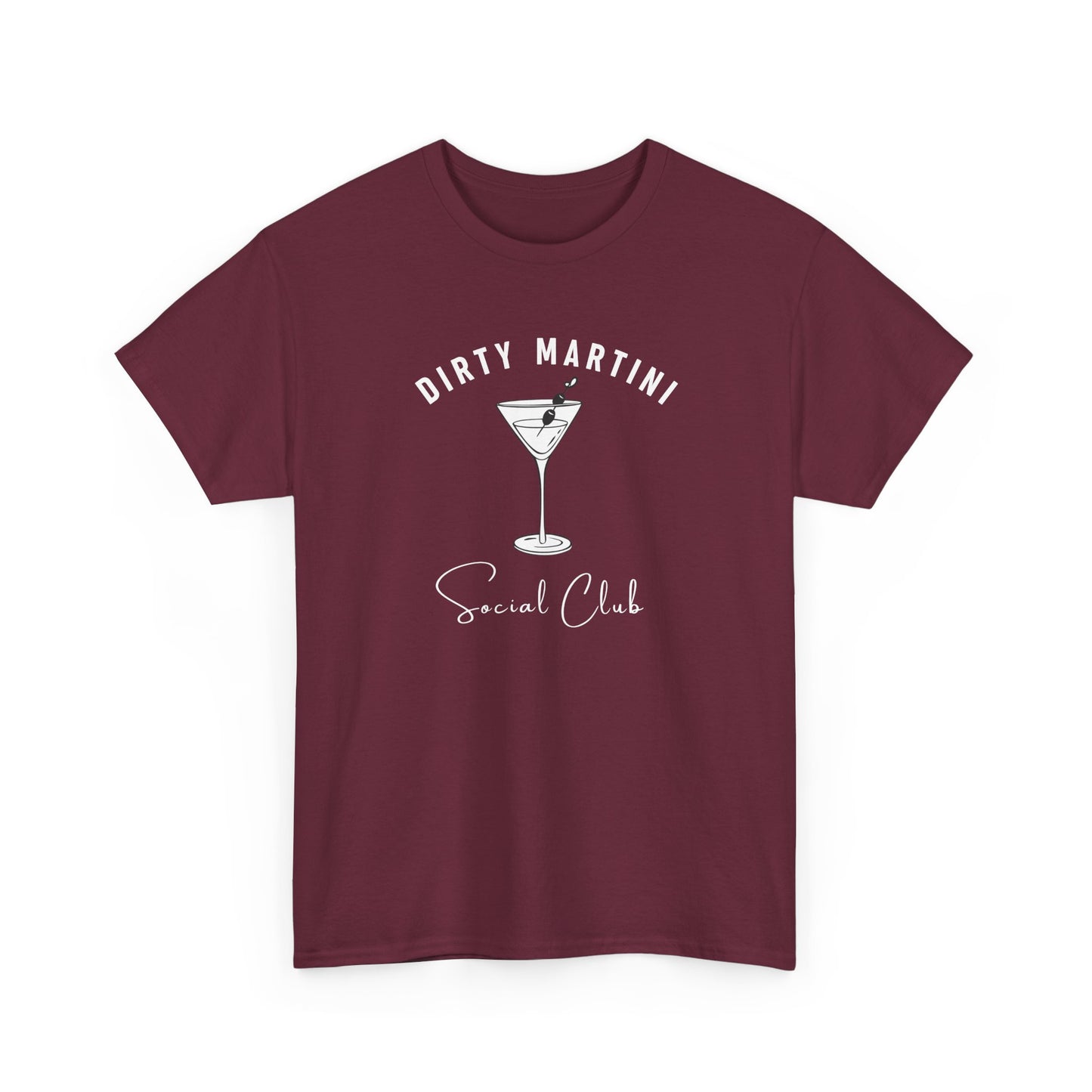 Dirty Martini Social Club Tee-Books + Sips Merch