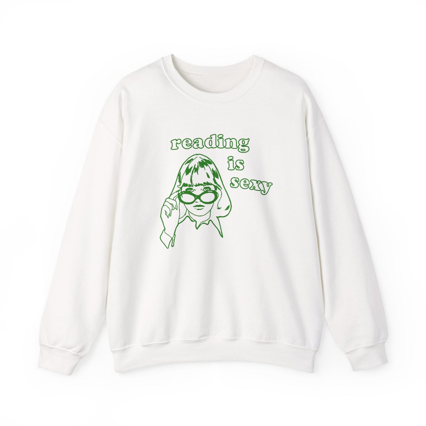 Reading is Sexy Crewneck Sweatshirt-Rory Gilmore Vibes & Book Lovers