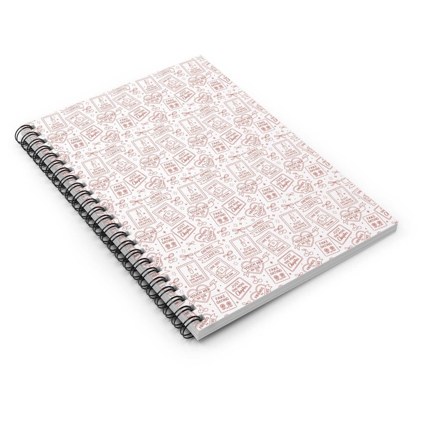 Romantic Tropes Spiral Notebook