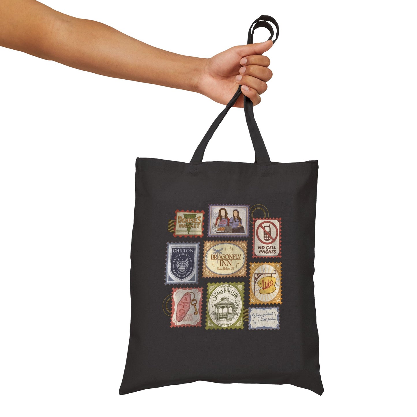 Stars Hollow Stamp Tote-Gilmore Girls Tote