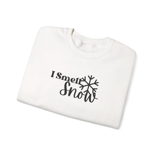 I Smell Snow Crewneck SweatshirtโCozy Gilmore Girls Apparel