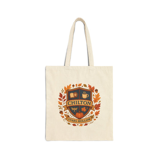 Chilton Fall Tote Bag | Gilmore Girls Rory Gilmore Book Tote