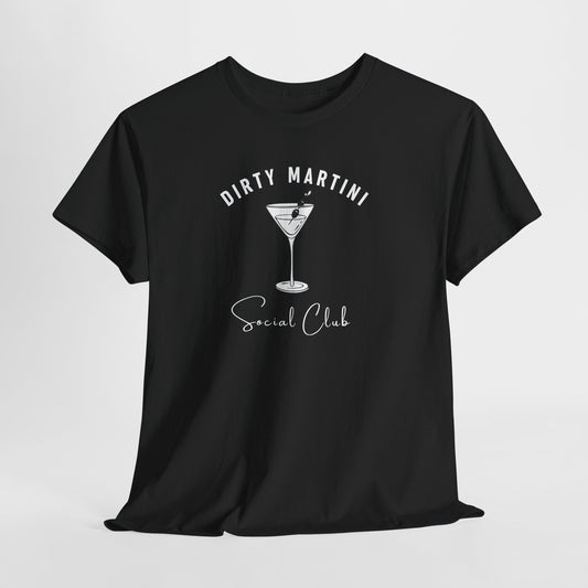 Dirty Martini Social Club Tee-Books + Sips Merch