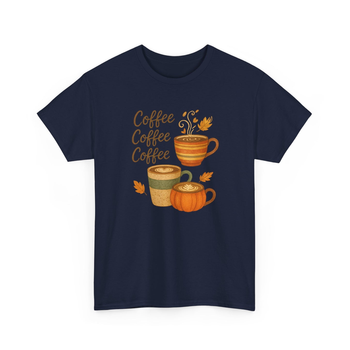 Coffee, Coffee, Coffee Tee Cozy Autumn T-Shirt-Gilmore Girls Tee