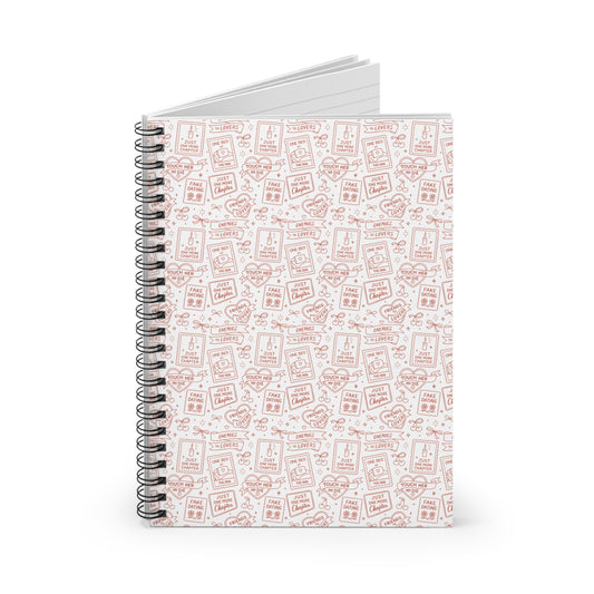 Romantic Tropes Spiral Notebook