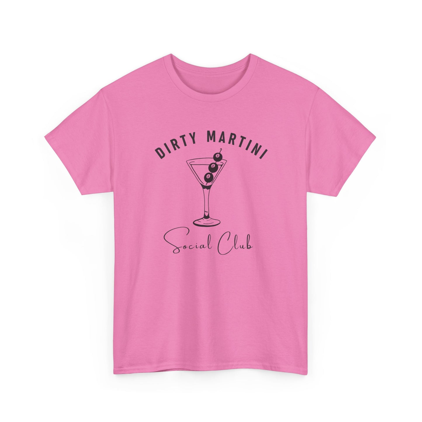 Dirty Martini Social Club T-Shirt I Books + Sips Merch