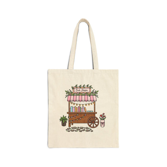 Cottagecore Book Shoppe Tote