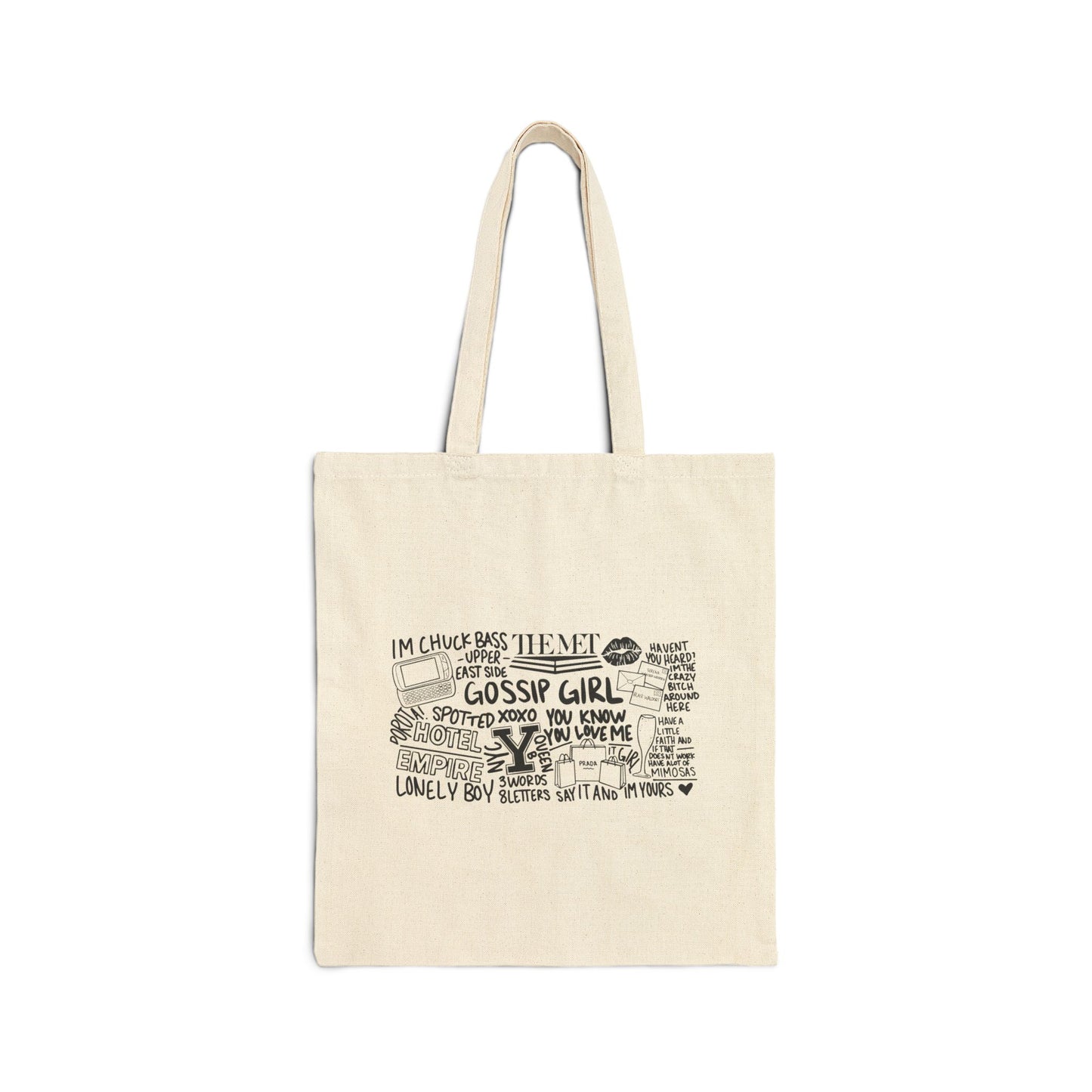Stylish Gossip Girl Tote Bag-Perfect For Everyday Use