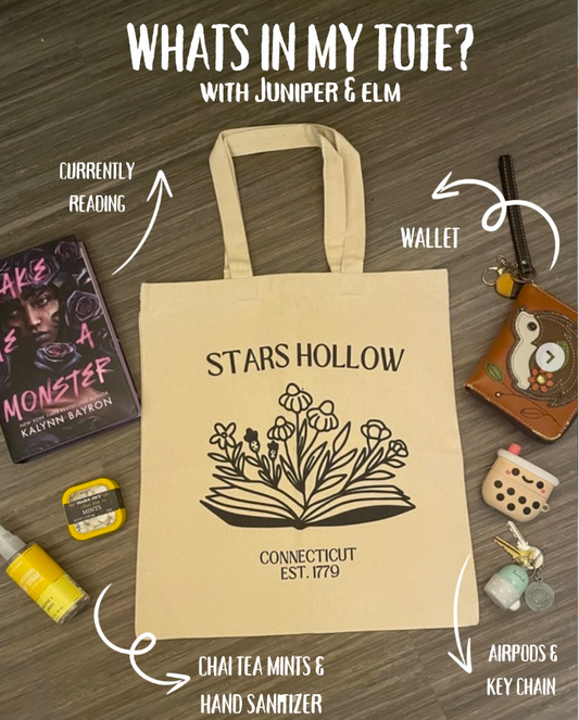 Stars Hollow Canvas Tote Bag-Gilmore Girls