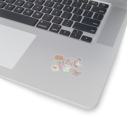 Cozy Bookish Scene Sticker