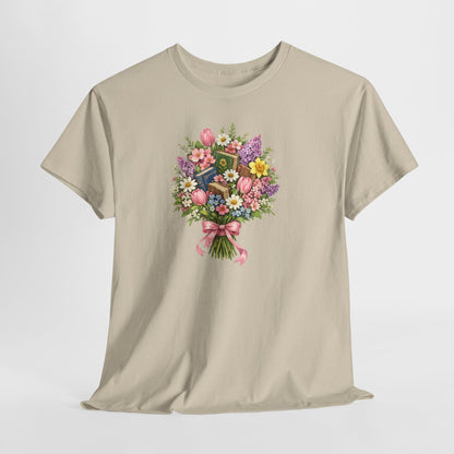 Floral Bouquet Tee — Vintage Spring Flower Bouquet T‑Shirt
