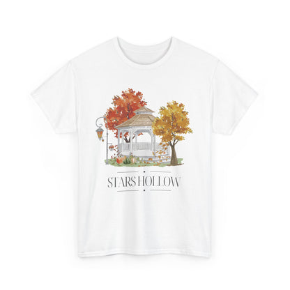 Star Hollow Fall Cotton Tee | Cozy Autumn Shirt-Gilmore Girls Apparel