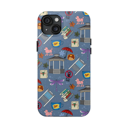 Stars Hollow Gilmore Girls Blue Phone Case