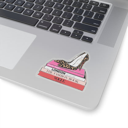 Book Stack & Heels Sticker