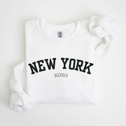 Vintage New York XOXO Crewneck Sweatshirt-Gossip Girl Apparel