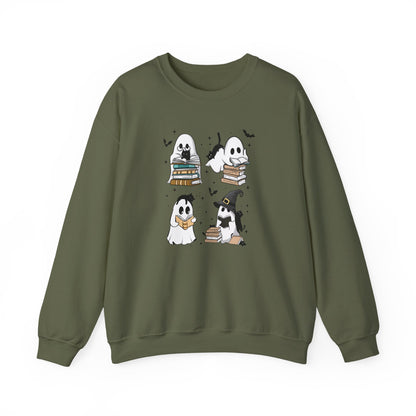 Spooky Readers Crewneck Sweatshirt