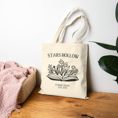 Stars Hollow Canvas Tote Bag-Gilmore Girls