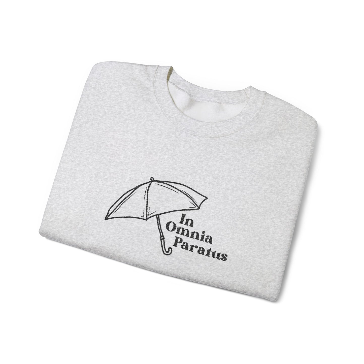 In Omnia Paratus Embroidered Crewneck Sweatshirt-Gilmore Girls