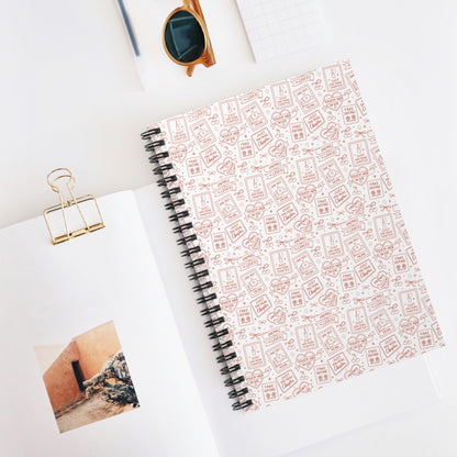 Romantic Tropes Spiral Notebook