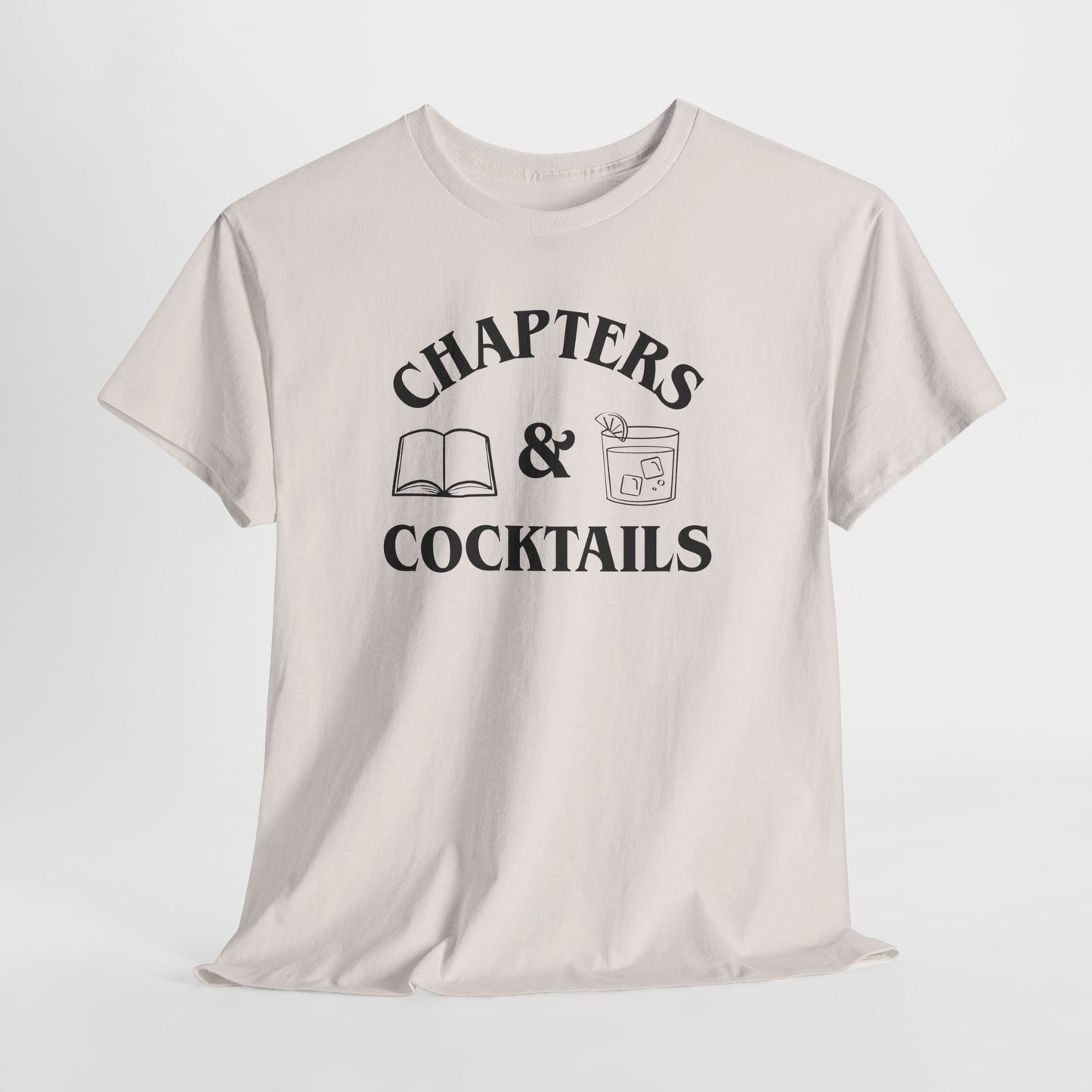 Chapters & Cocktails Tee-Bookish T-shirt