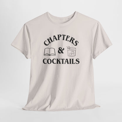 Chapters & Cocktails Tee-Bookish T-shirt