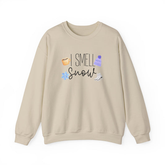 I Smell Snow Crewneck Sweatshirt-Cozy Gilmore Girls Apparel