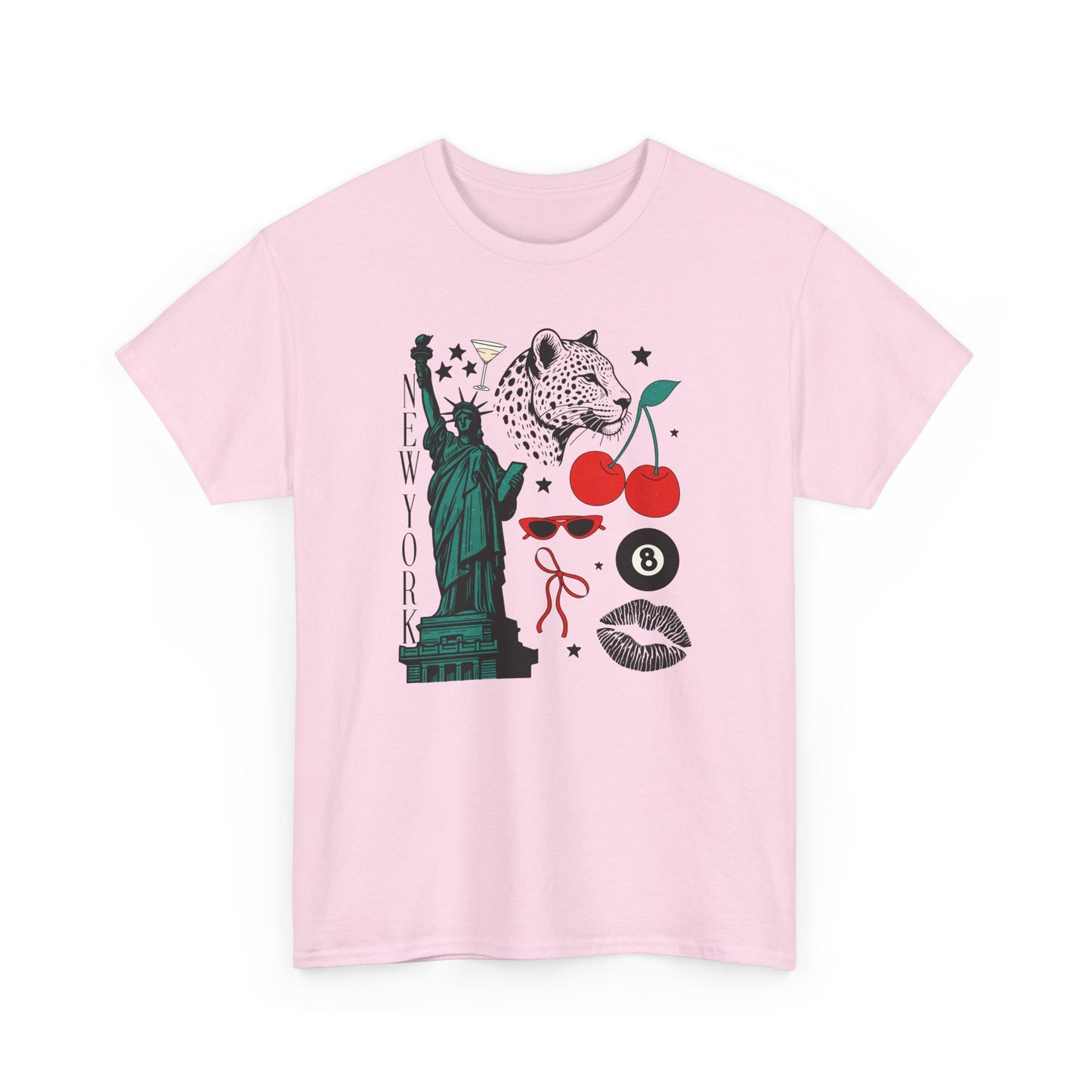 New York Socialite Summer Cotton T-Shirt-Gossip Girl