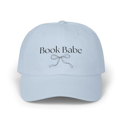 Book Babe Embroidered Hat-Black