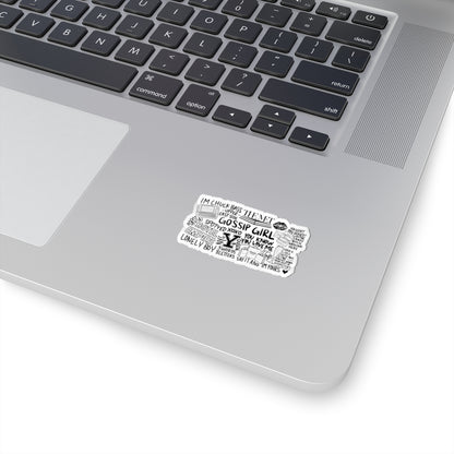 Gossip Girl Sticker XOXO