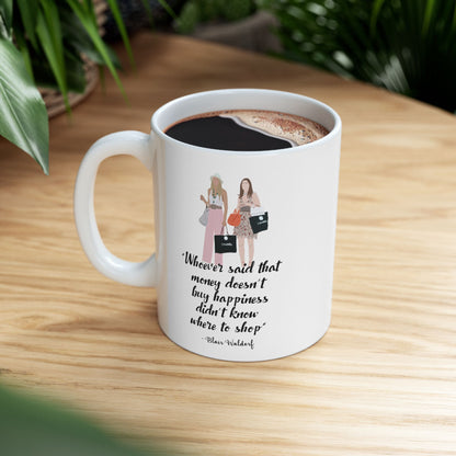 Gossip Girl Ceramic Mug S & B-Shopaholic Cup