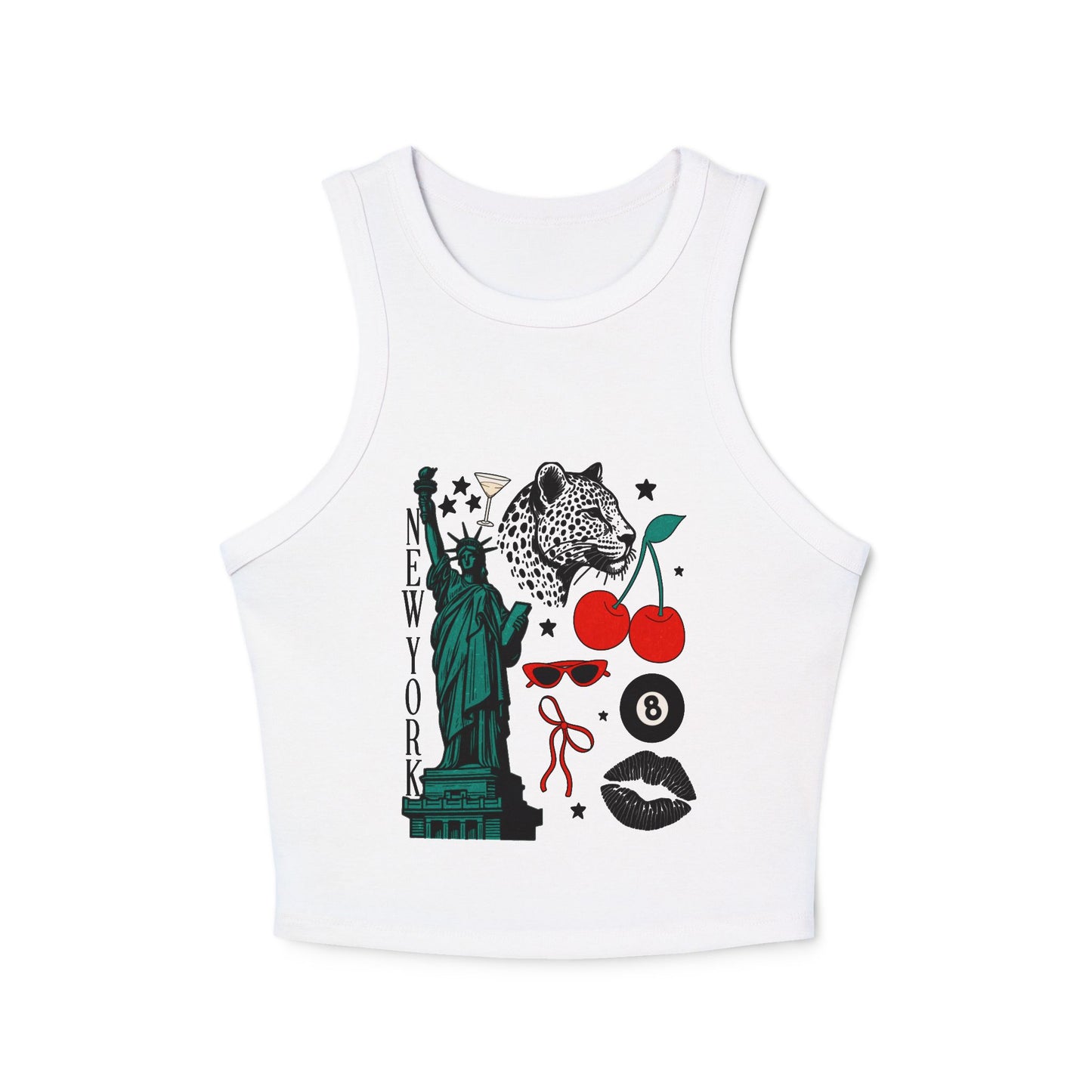 Gossip Girl Summer in the City Racer Tank Top