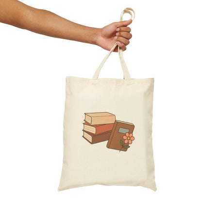 Bookish Bloom Tote-Book Lover Bag