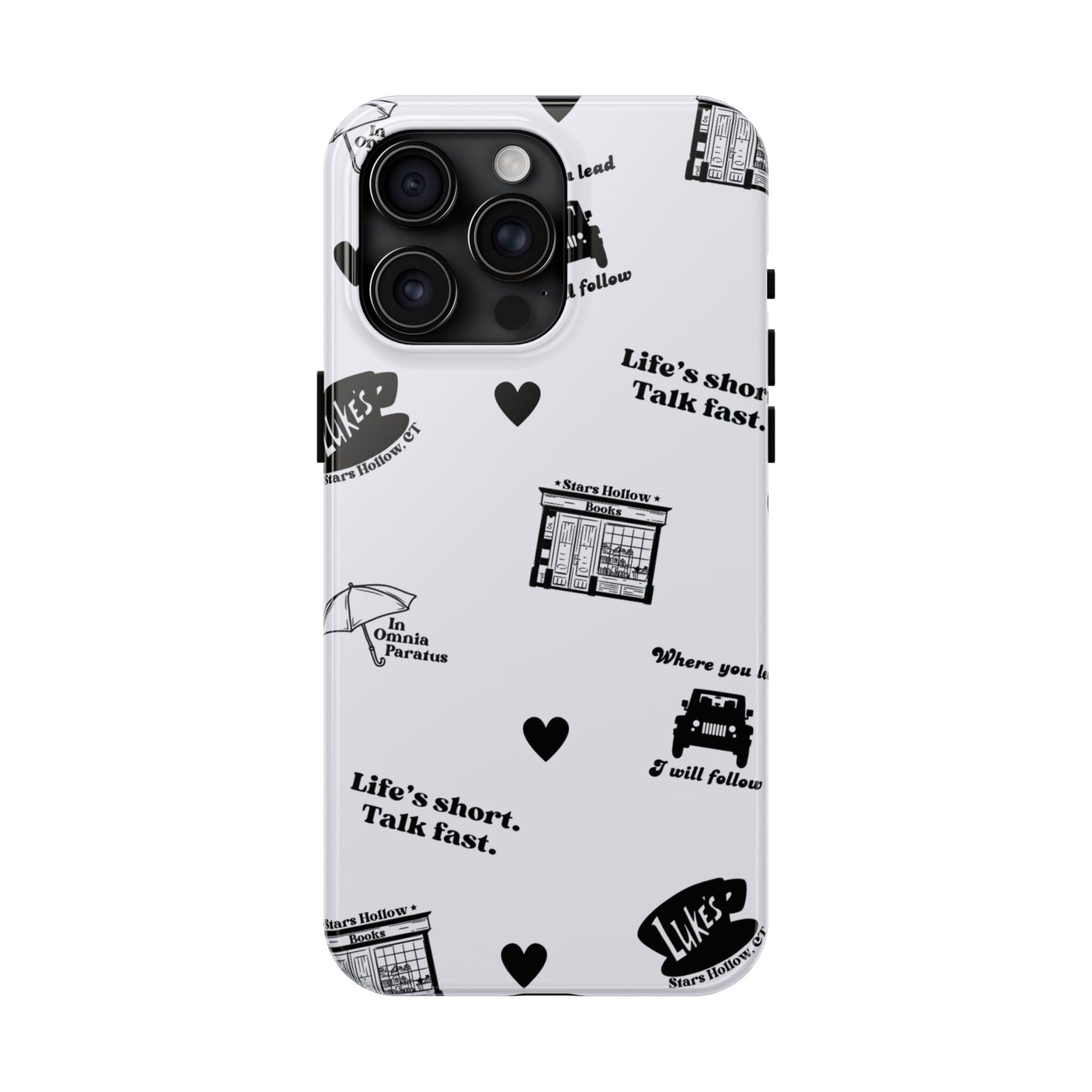 Stars Hollow Gilmore Girlie Phone Case