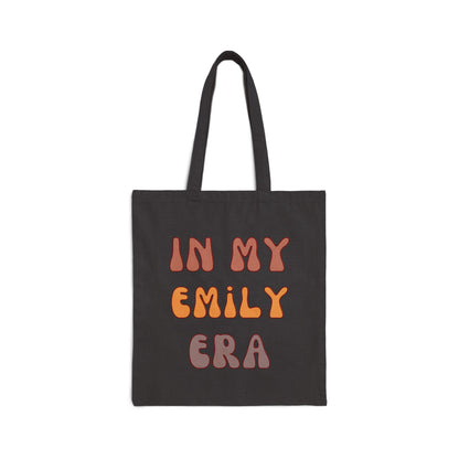 In my Emily Era Cotton Canvas Bag-Gilmore Girls Tote